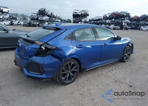 2019 Honda Civic Sport z USA, uszkodzony, nr VIN SHHFK7H49KU223046